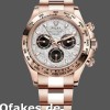 Replica Rolex Daytona m116505 Everose Gold Meteorite Grey Dial 40MM Herren Replica Uhren