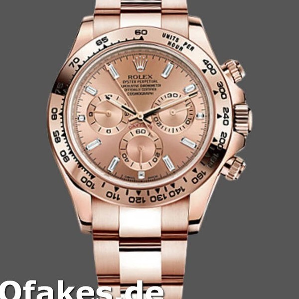 Replica Rolex Daytona m116505 Everose Gold Sundust Pink Dial 40MM Herren Replica Uhren