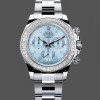 Replica Rolex Daytona Oyster Perpetual Platinum Ice Blue Dial 116576TBR