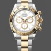 Replica Rolex Two Tone Daytona 126503 White Dial Replica Uhren