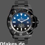 Replica Rolex Sea-Dweller Deepsea 116660 PVD/DLC beschichtetes Edelstahl D-Blue Zifferblatt 44MM Herren Replica Uhren