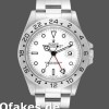Replica Rolex Explorer II 16570 Edelstahl Weißes Zifferblatt 40MM Herren Replica Uhren