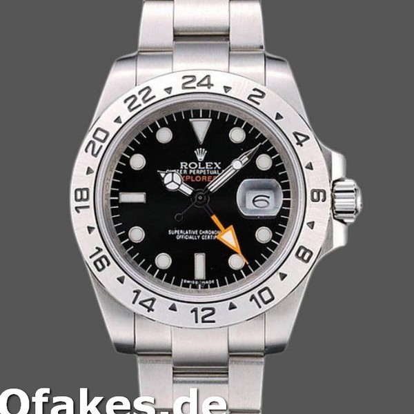 Replica Rolex Explorer REP016820 Edelstahl Schwarz Zifferblatt 40MM Herren Replica Uhren