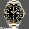 Replica Rolex GMT-Master II 116713LN Edelstahlgehäuse Schwarzes Zifferblatt 40mm Herren Replica Uhren