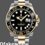 Replica Rolex GMT-Master II 116713LN Edelstahlgehäuse Schwarzes Zifferblatt 40mm Herren Replica Uhren