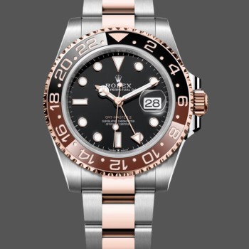 Replica Rolex GMT-Master II 126711CHNR Black Dial 40mm Herren Replica Uhren