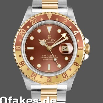 Replica Rolex GMT-Master II 16713 White Gold Chocolate Dial 40mm Herren Replica Uhren