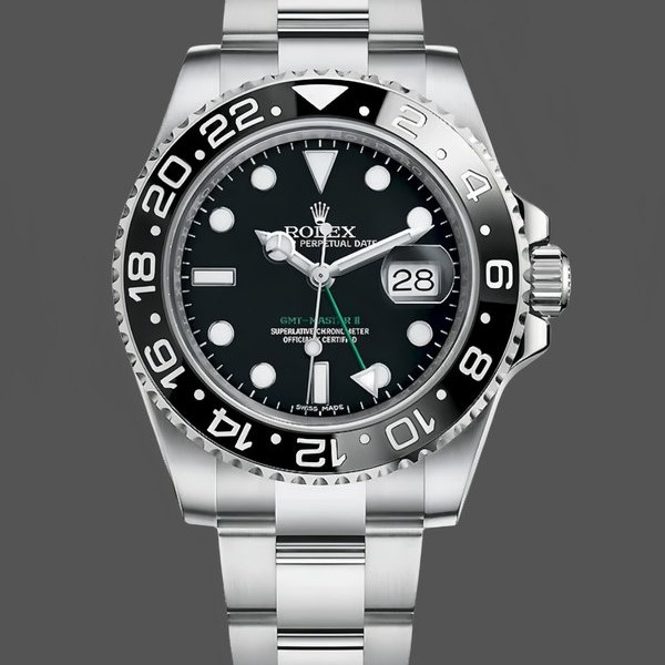 Replica Rolex GMT-Master II 40mm Black Bezel 116710LN Herrenuhr