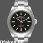 Replica Rolex Milgauss 116400GV Edelstahl Schwarz Zifferblatt 40MM Herren Replica Uhren