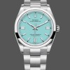 Replica Rolex 2024 Oyster Perpetual 126000 Edelstahl Baby Blue Dial Replica Uhren