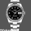 Replica Rolex Oyster Perpetual Date 115234 Black Diamond Dial 34mm Unisex Replica Uhren