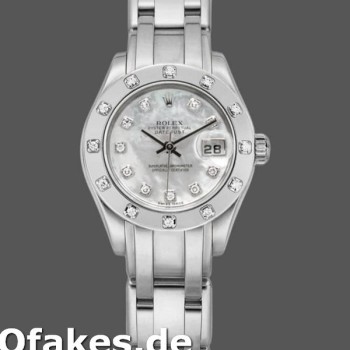 Replica Rolex Pearlmaster 80319 MOP Diamond Dial 29MM Lady Replica Uhren