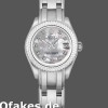 Replica Rolex Pearlmaster 81339 White MOP Diamond Dial 34mm Lady Replica Uhren