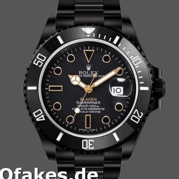 Replica Rolex Submariner 116610 Black Dial Stainless Steel 40mm Herren Replica Uhren