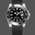 Replica Rolex Submariner 126610LN Black Rubber Strap Black Dial 41mm Herren Replica Uhren