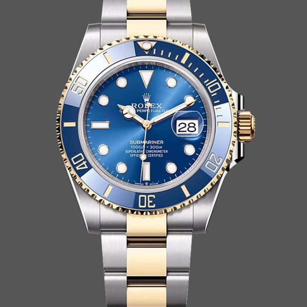 Replica Rolex Submariner 126613LB Blue Dial Blue Bezel 41mm Herren Replica Uhren