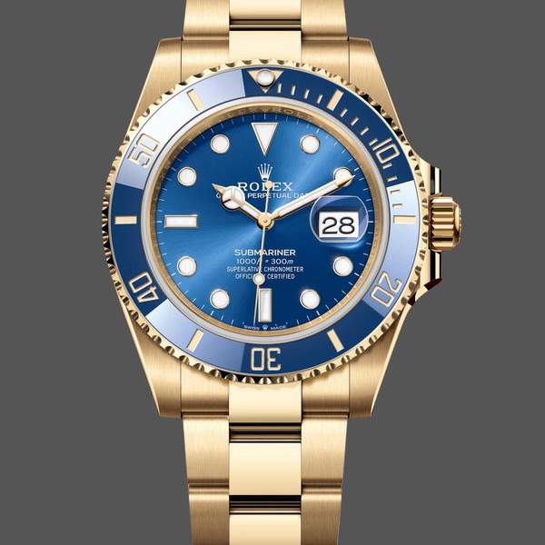Replica Rolex Submariner Date 116618LB Blue Dial 41mm Herren Replica Uhren