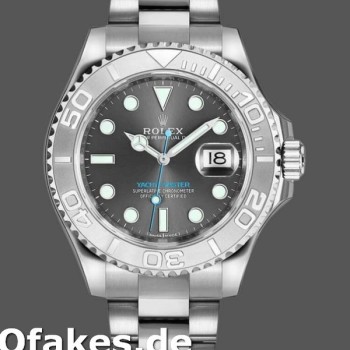Replica Rolex Yacht-Master 116622 Stainless Steel Grey Dial 40mm Herren Replica Uhren