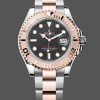 Replica Rolex Yacht-Master 126621 EverRose Gold Black Dial 40MM Herren Replica Uhren