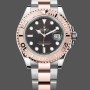 Replica Rolex Yacht-Master 126621 EverRose Gold Black Dial 40MM Herren Replica Uhren