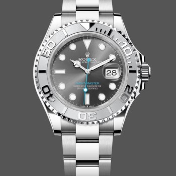 Replica Rolex Yacht-Master 126622 Platinum Bezel Dark Rhodium Grey Dial 40MM Herren Replica Uhren