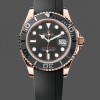 Replica Rolex Yacht-Master 126655 40mm Automatic Black Dial 18kt Everose Gold Uhr