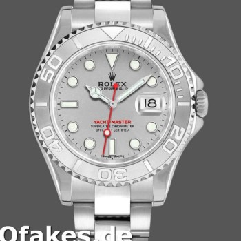 Replica Rolex Yacht-Master 16622 Silver Dial 40mm Herren Ratch Uhren