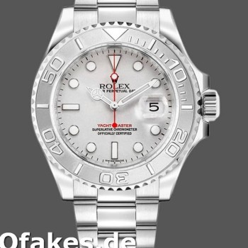 Replica Rolex Yacht-Master 16622 Silver Dial 40mm Herren Replica-Uhr