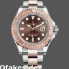 Replica Rolex Yacht-Master II 116621 Chocolate Dial Rose Gold 40mm Herren Replica Uhren