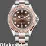 Replica Rolex Yacht-Master II 116621 Chocolate Dial Rose Gold 40mm Herren Replica Uhren