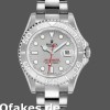 Replica Rolex Yacht-Master 168622 Platinum Stainless Steel Silver Dial 35mm Unisex Replica Uhren
