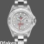Replica Rolex Yacht-Master 168622 Platinum Stainless Steel Silver Dial 35mm Unisex Replica Uhren