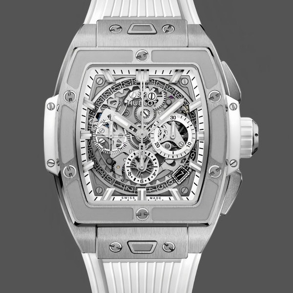 Replica Hublot Spirit Of Big Bang Titanium White Diamonds 42mm 642.NE.2010.RW Edle Materialien